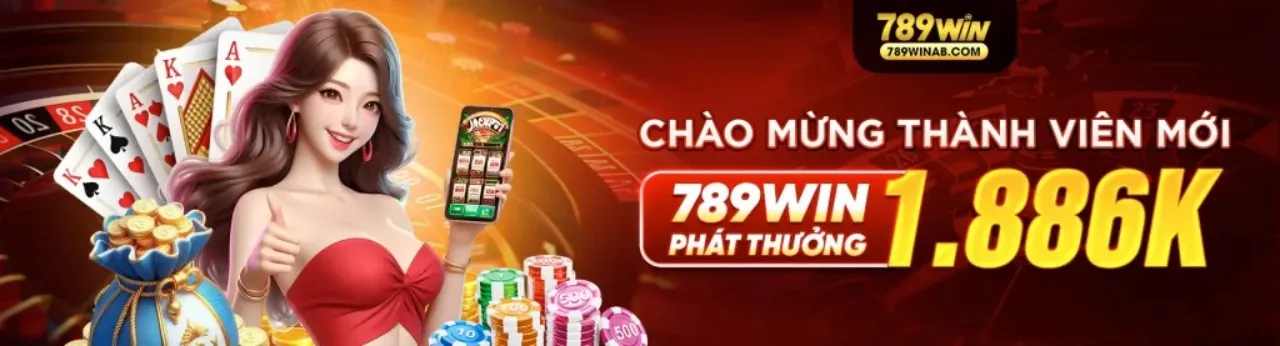 Biểu ngữ khuyến mãi với cúp vàng và ưu đãi hấp dẫn từ 79king6